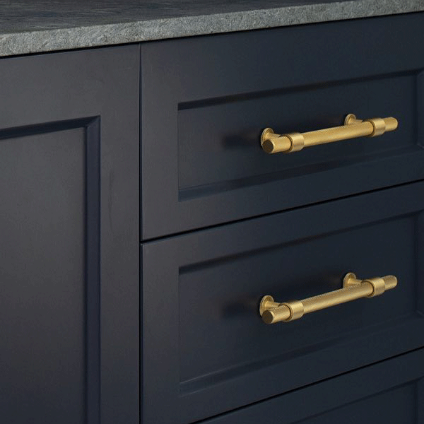 Momo Handles Belgravia Bar Pull Brushed Satin Brass online at The Blue Space