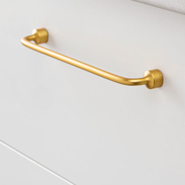 Momo Handles Floid D Brushed Gold online at The Blue Space