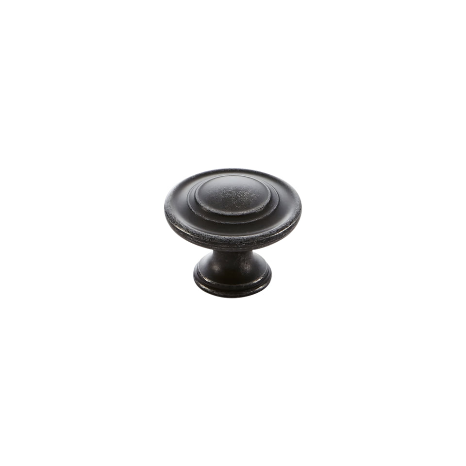 Momo Handles Florencia Concentric Knob 33mm Charcoal