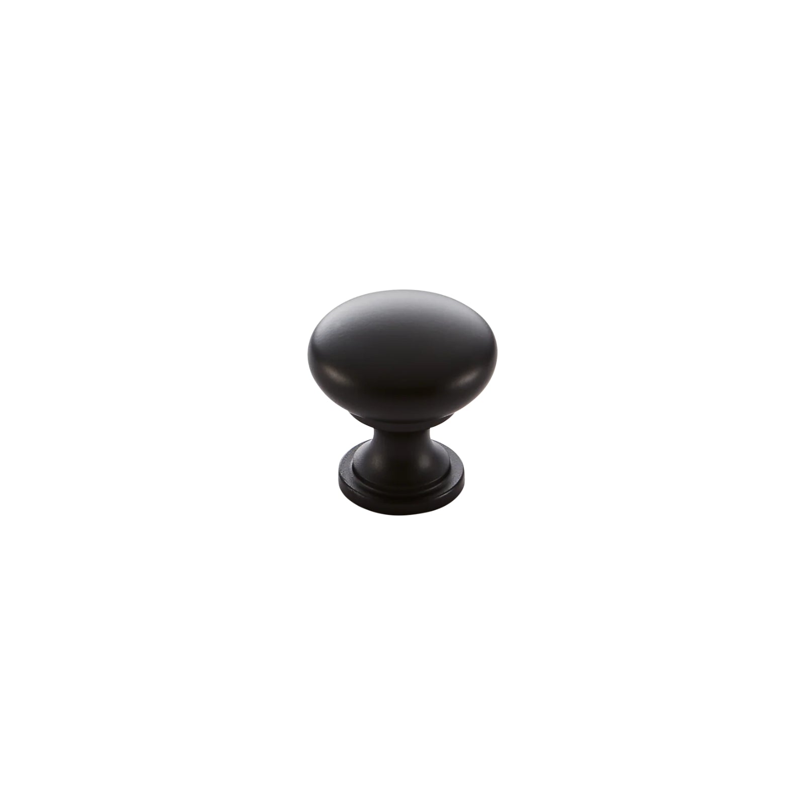 Momo Handles Florencia Plain Knob 29mm Matt Black CTMK.MBL.FG - The Blue Space