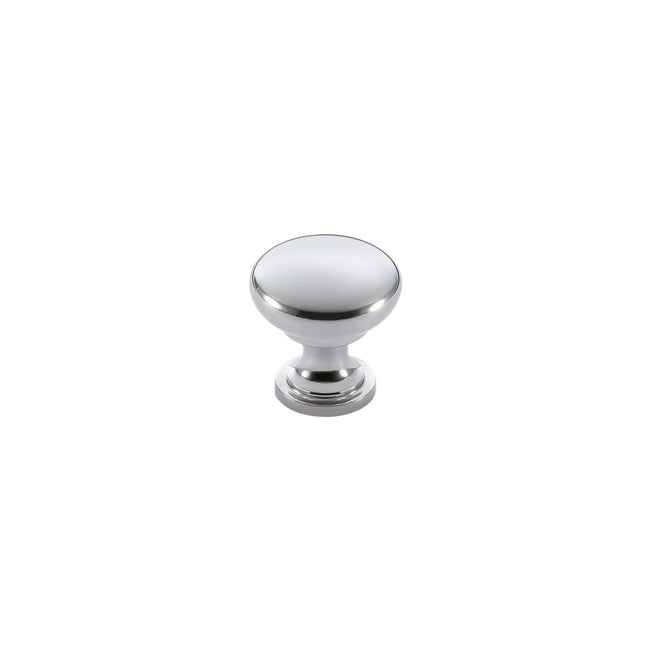 Momo Handles Florencia Plain Knob 30mm Chrome Plated CTMK.CP.FG - The Blue Space