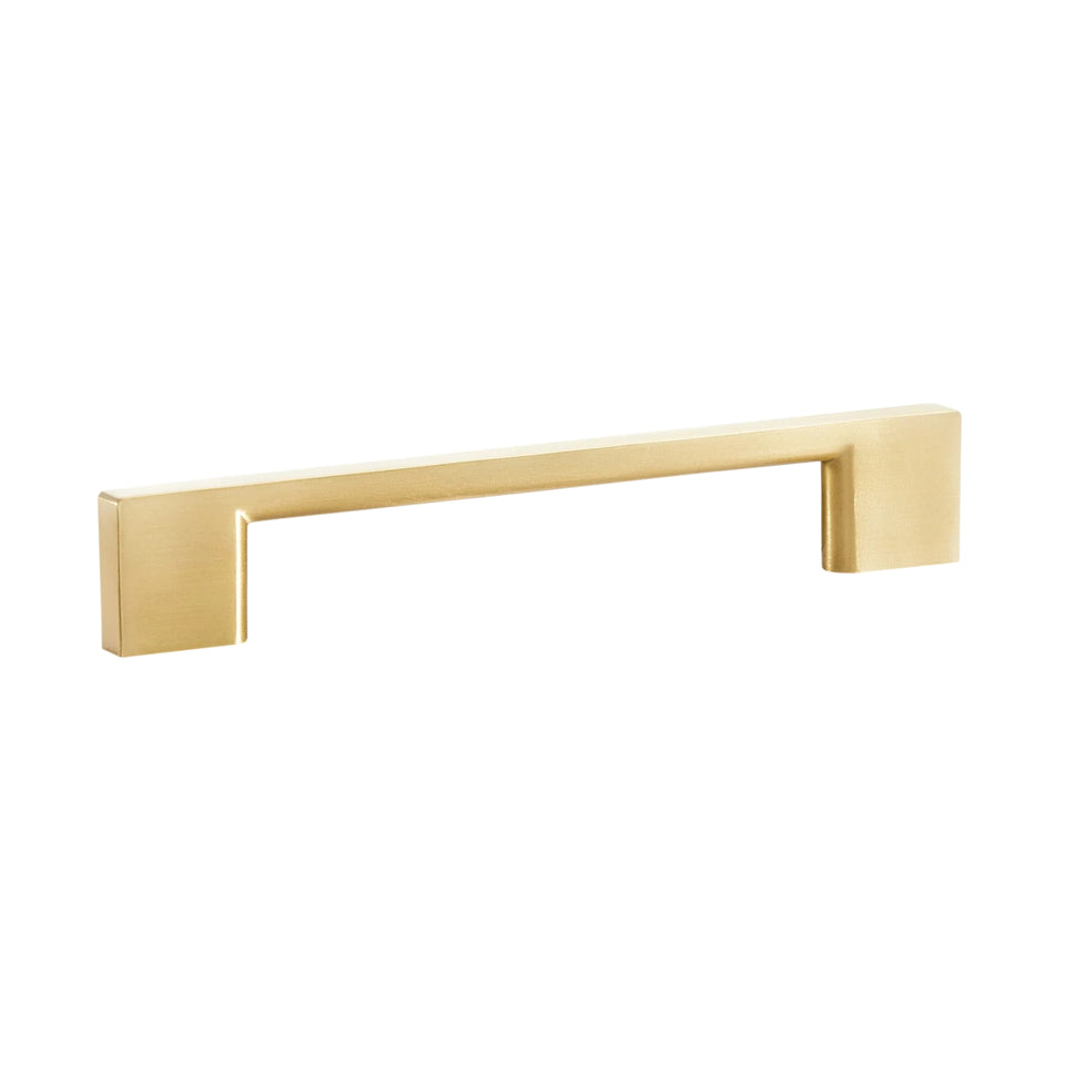 Momo Handles Livorno D Handle Brushed Matt Brass