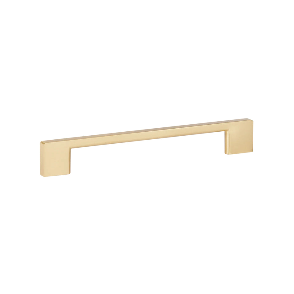 Momo Handles Livorno D Handle Brushed Matt Brass
