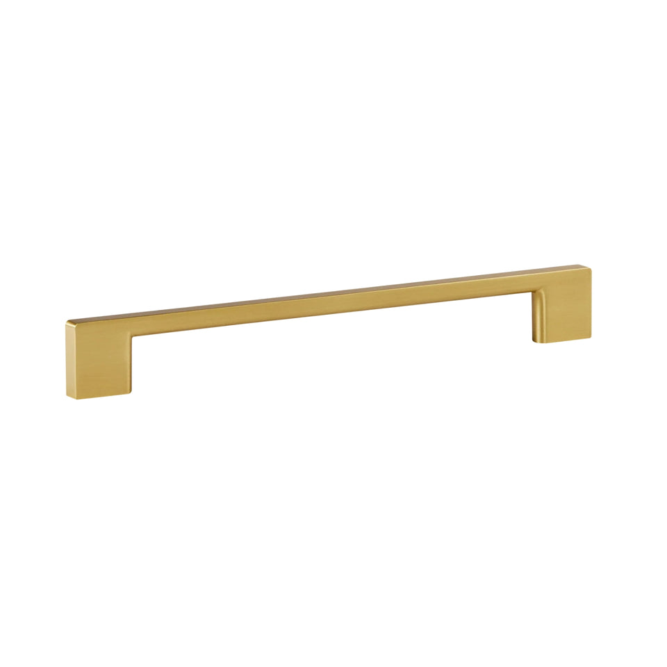 Momo Handles Livorno D Handle Brushed Matt Brass