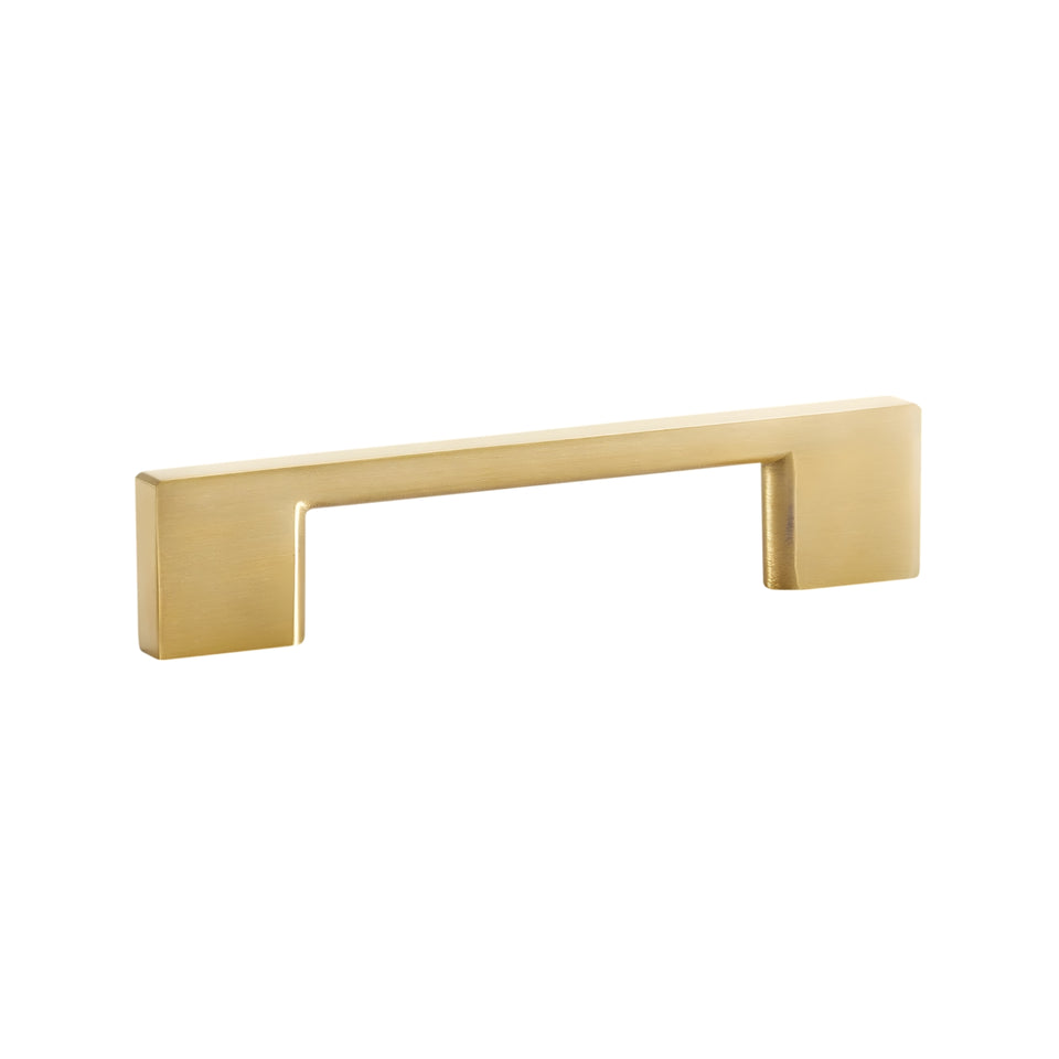 Momo Handles Livorno D Handle Brushed Matt Brass