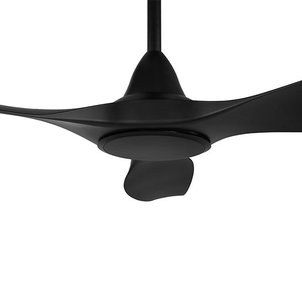 Eglo Noosa 52" 132cm DC Ceiling - Black - The Blue Space
