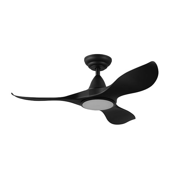 Eglo Noosa 40in 101cm DC Ceiling  Fan with 18W LED CCT Light - Black