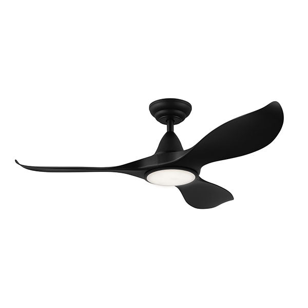 Eglo Noosa 46in 116cm DC Ceiling  Fan with 18W LED CCT Light - Black