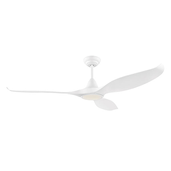 Eglo Noosa 60in 152cm DC Ceiling  Fan with 18W LED CCT Light - White