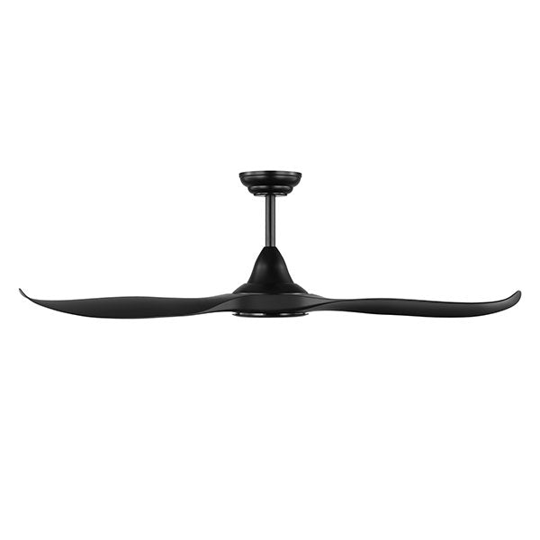 Eglo Noosa 60" 152cm DC Ceiling Fan with 18W LED CCT Light - Black - The Blue Space