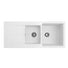 Seima Oros 1160 Kitchen Sink White Online at The Blue Space
