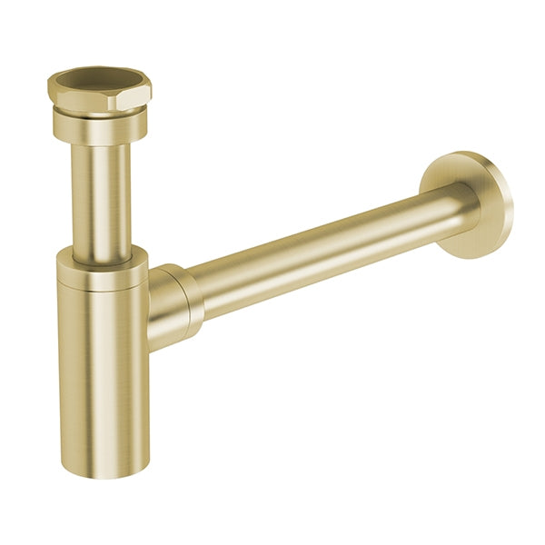 Phoenix 40mm Bottle Trap - Brushed Gold - The Blue Space