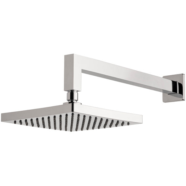 Phoenix Lexi Shower Arm 400mm & 200mm Square Rose