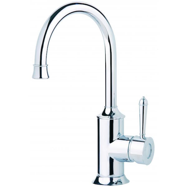 Phoenix Nostalgia Sink Mixer 160mm Gooseneck-Chrome