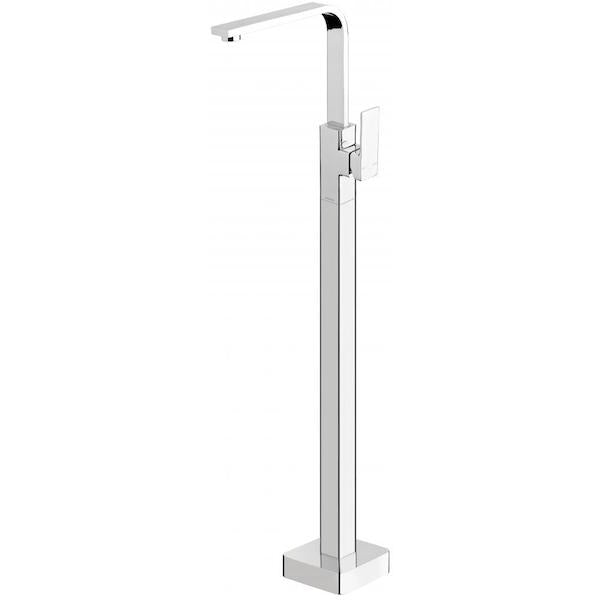 Phoenix Radii Floor Mounted Bath Mixer - The Blue Space