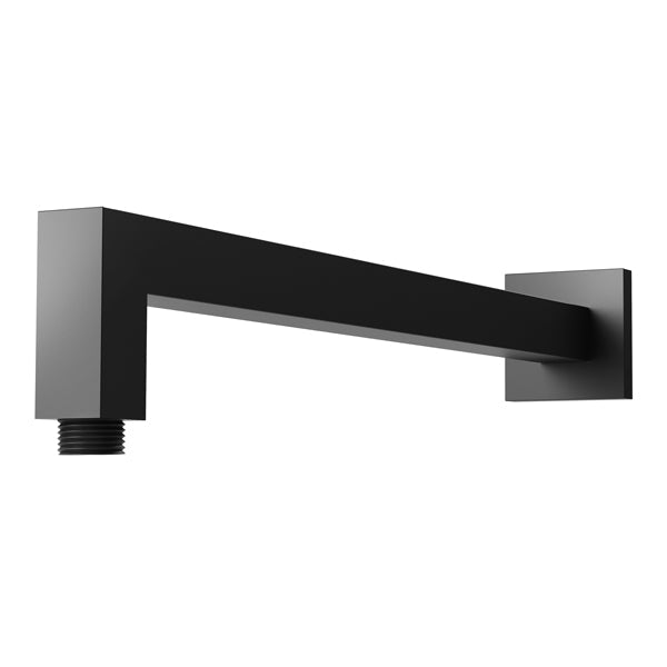 Phoenix Lexi Shower Arm Only 400mm Square - Matte Black