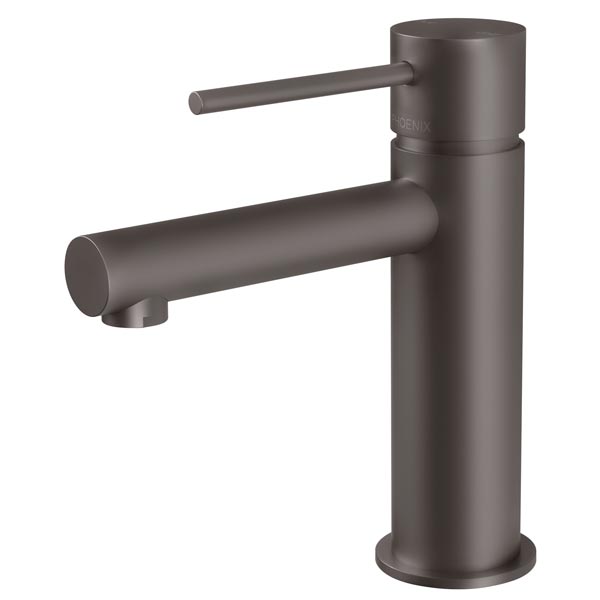 Phoenix Vivid Slimline Basin Mixer-Gun Metal