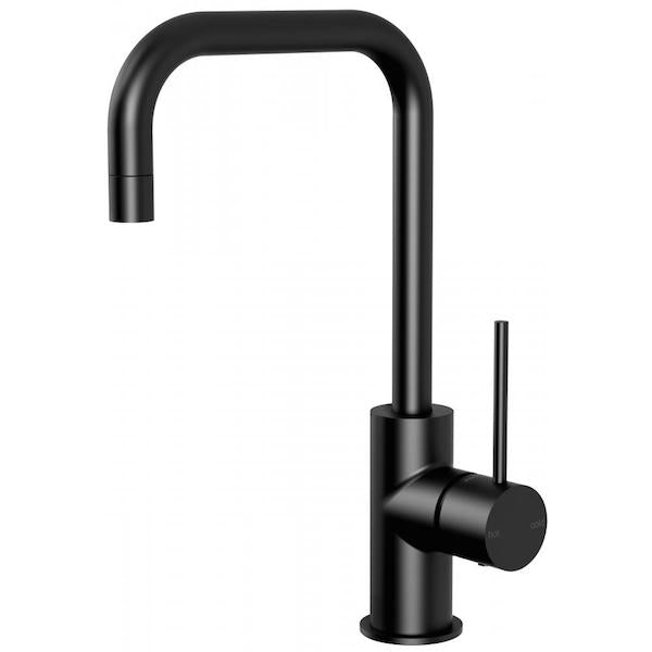 Phoenix Vivid Slimline Side Lever Sink Mixer 160mm Squareline-Matte Black - the blue space