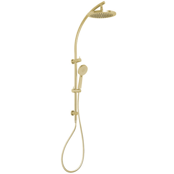 Phoenix Vivid Twin Shower-Brushed Gold