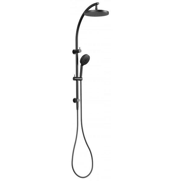 Phoenix Vivid Twin Shower Matte Black