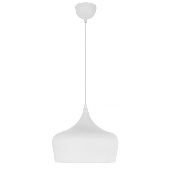 Telbix Polk E27 30cm Pendant White