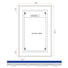 Technical Drawing: SR1118C Thermogroup SR Range Premium LED Backlit Mirror (Cool Light)