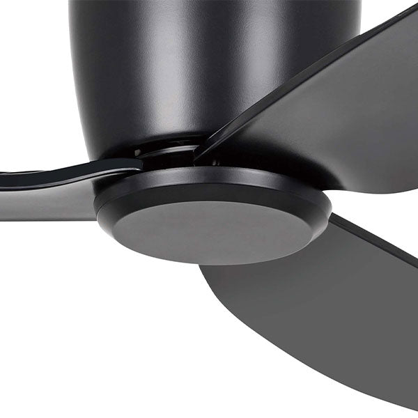 Eglo Seacliff 44" 112cm DC Ceiling Fan - Black - The Blue Space
