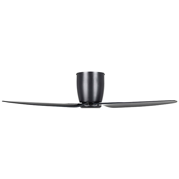 Eglo Seacliff 44" 112cm DC Ceiling Fan - White with Oak finish - The Blue Space