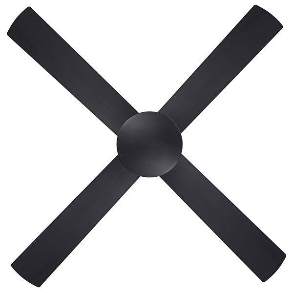 Eglo Stradbroke 48" 122cm DC Ceiling Fan - Black - The Blue Space