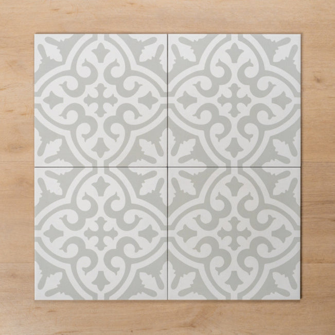 Pattern Tamarama Soft Sage Matt P3 Cushioned Edge Porcelain Tile 300x300mm 3KENSAM - The Blue Space