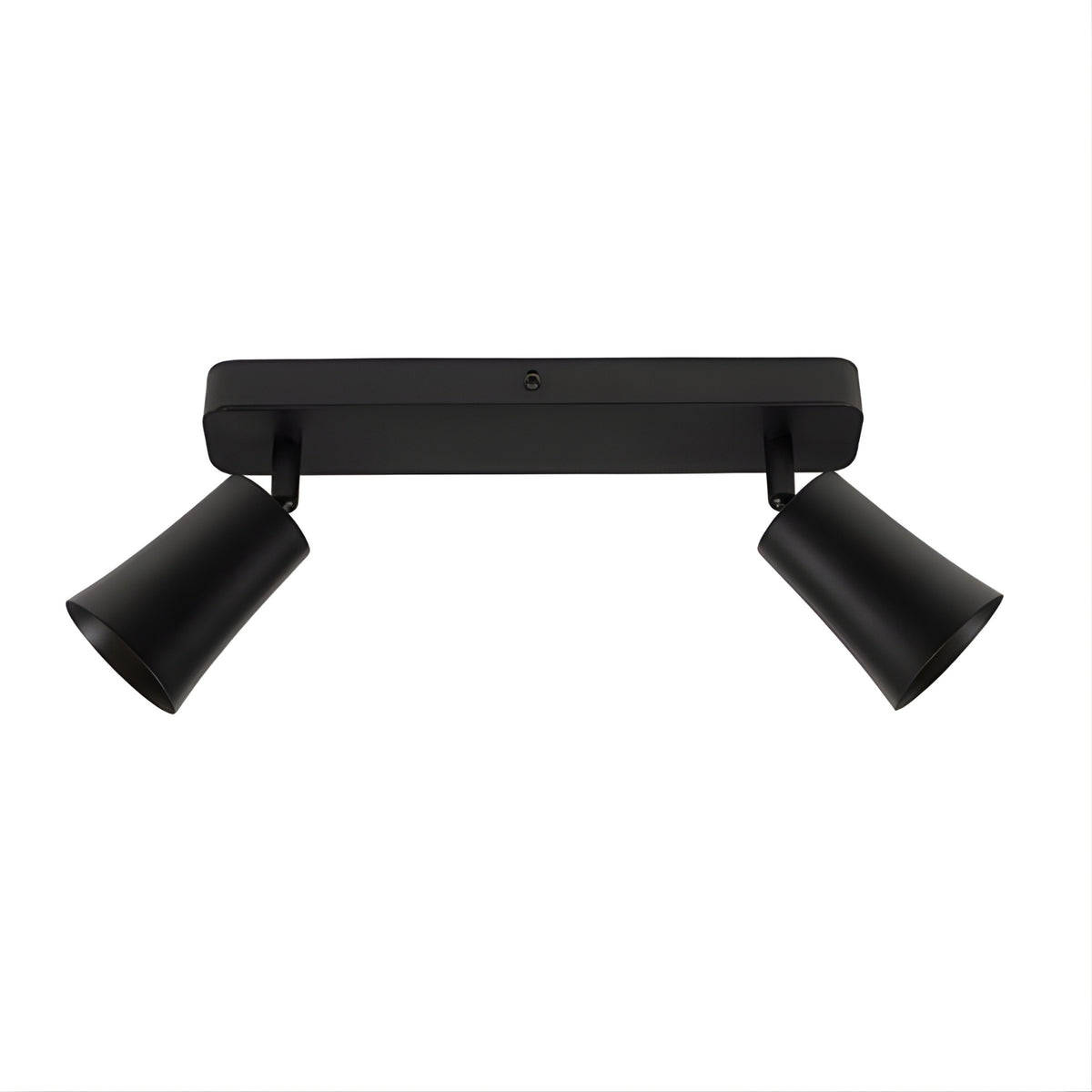 Telbix Alvey GU10 2 Light Spotlight in Black | The Blue Space