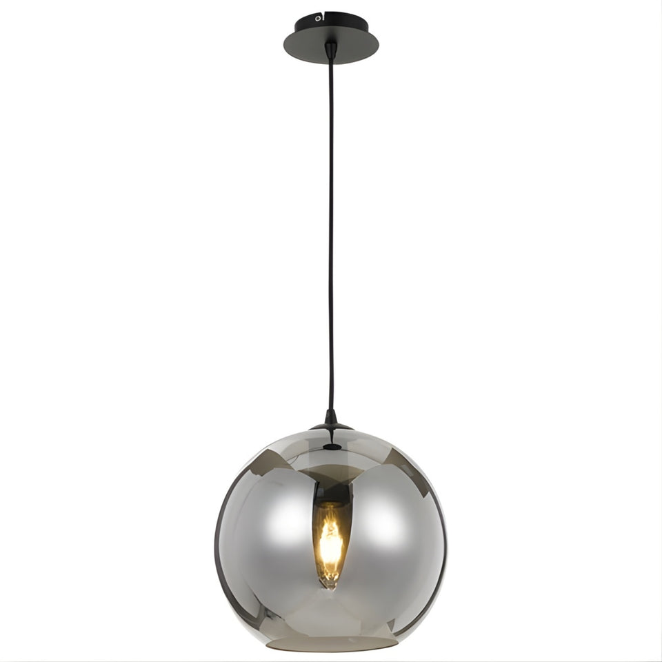 Telbix Bondi E27 30cm Pendant Smoke
