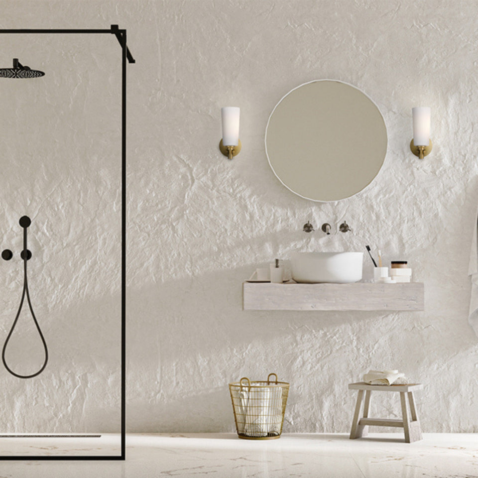 Telbix Delmar E27 Wall Light Antique Gold