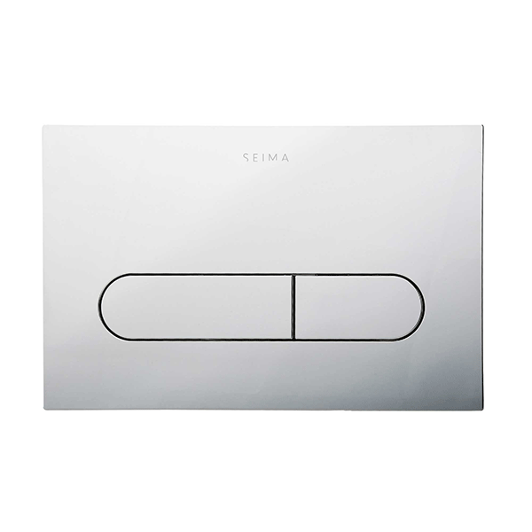 Seima 500 Series Flush Plate - Chrome