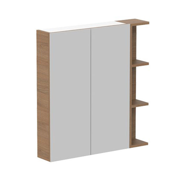 ADP Glacier Shaving Cabinet 2 Door 750mm Right Shelf Side  - The Blue Space