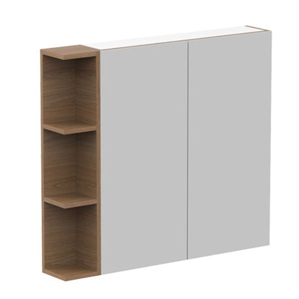 ADP Glacier Shaving Cabinet 2 Door 900mm Left Shelf Side  - The Blue Space