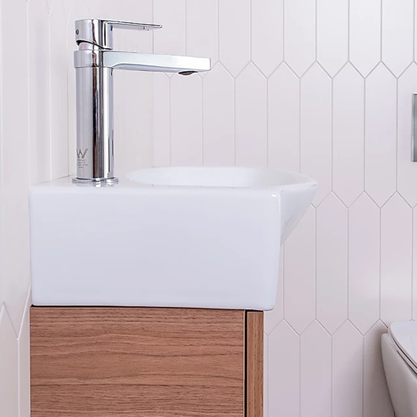 ADP Tiny Semi-Recessed Floor Standing Vanity 400mm