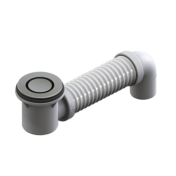 ART Australia Bath Bend Pop Down® and Connector Chrome