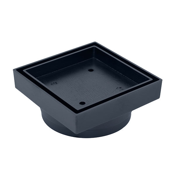 ART Australia Bermuda Standard Floor Waste Tile Insert Gun Metal Grey
