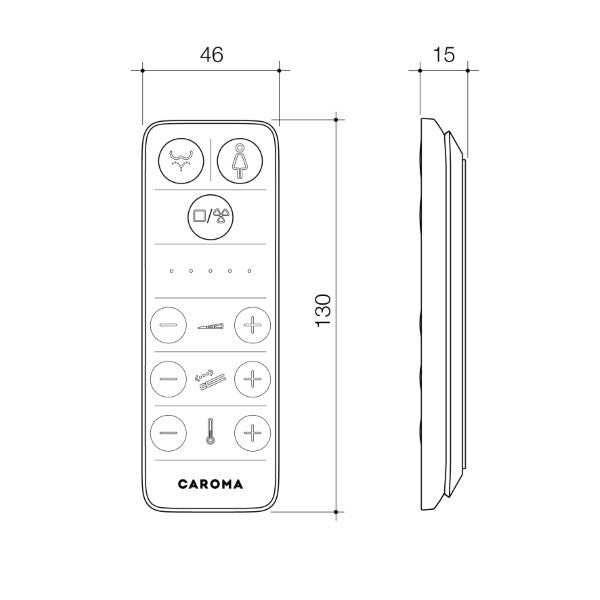Caroma Electronic Bidet Seat