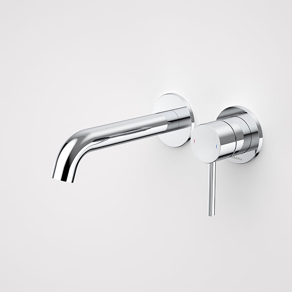 Caroma Liano II Wall Basin/Bath Mixer Set Chrome - CLEARANCE