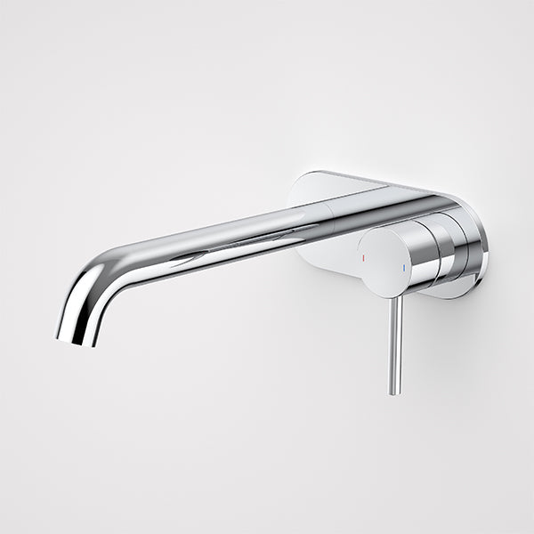Caroma Liano II Lead Free Wall Basin/Bath Mixer Plate Set Chrome