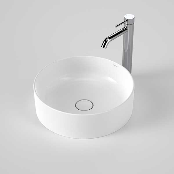 Caroma Liano II 400mm Round Above Counter Basin - White