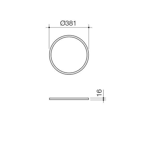 Caroma Liano II 400mm Round Inset Basin – Matte Pink