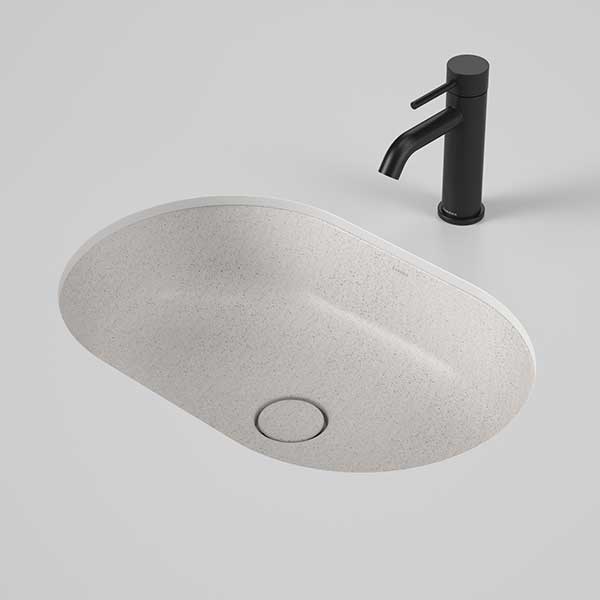 Caroma Liano II 580mm Pill Under/Over Counter Basin – Matte Speckled