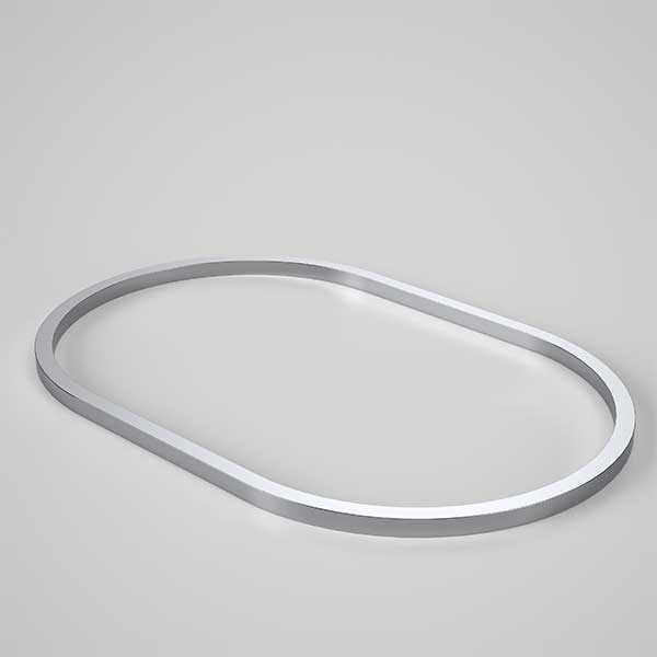 Caroma Liano II 600mm Pill Dress Ring – Chrome