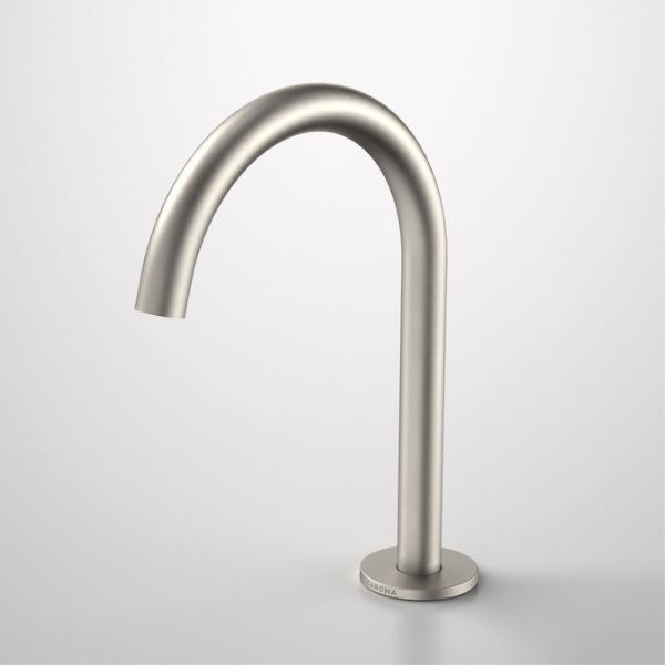 Caroma Liano II Hob Swivel Outlet 160mm Brushed Nickel