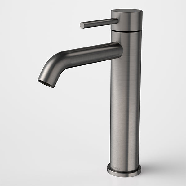 Caroma Liano II Lead Free Mid Tower Basin Mixer Gunmetal