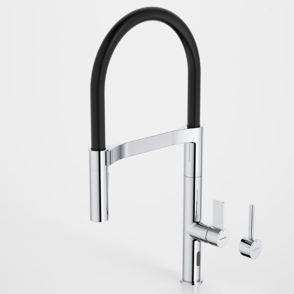 Caroma Liano II Pull Down Sensor Sink Mixer with Dual Spray