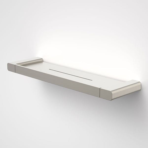 Caroma Luna Metal Shelf Brushed Nickel - The Blue Space